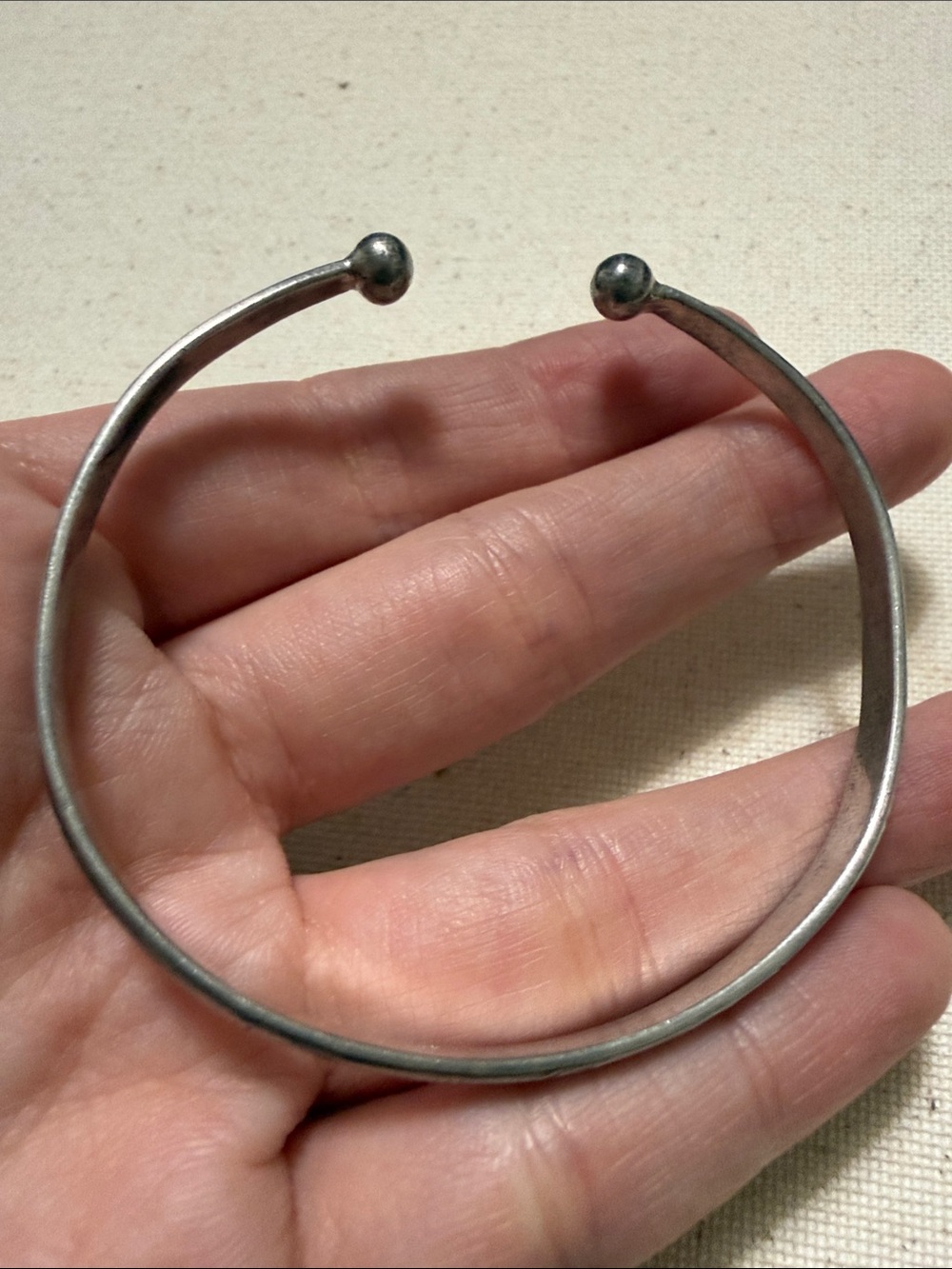 Engraved Sterling Silver 925 Cuff Bracelet - Picture 8 of 16